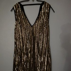 Sequin Gold bodycon Dress